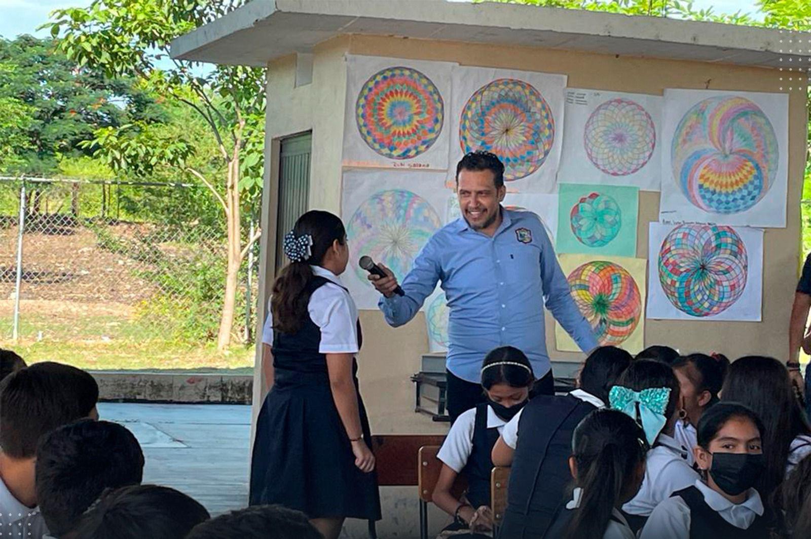 $!Impulsa Ayuntamiento de Escuinapa conciencia ambiental en estudiantes de Secundaria