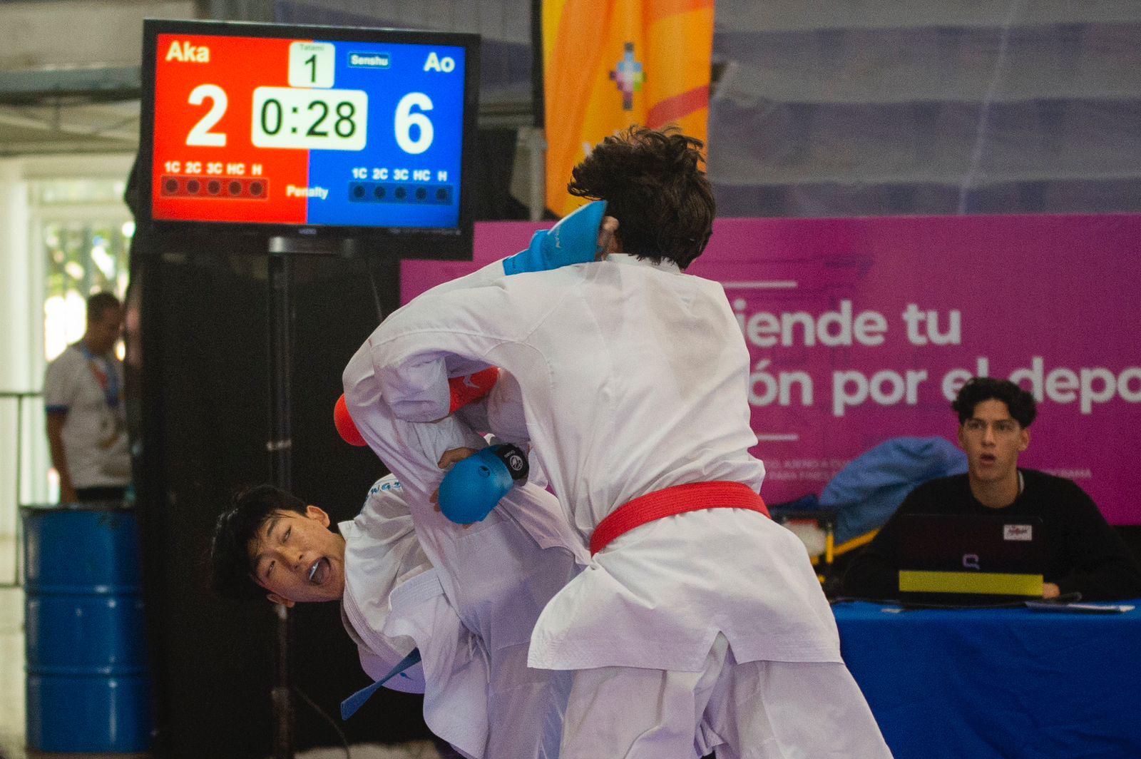 $!Jornada de tres oros para Sinaloa en el karate de los Nacionales Conade