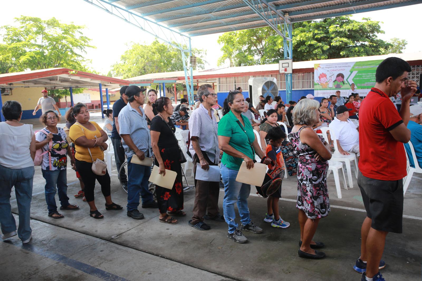 $!Realizan jornada de registro gratuita en la colonia Urías, en Mazatlán