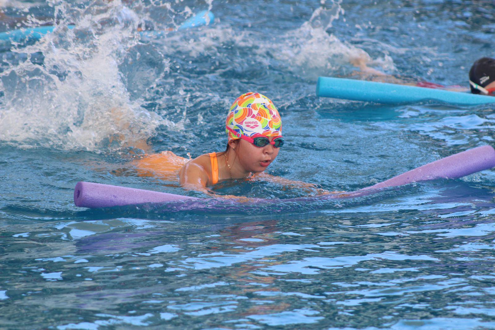 $!Cientos de niños culminan Curso de Verano Intensivo de Natación