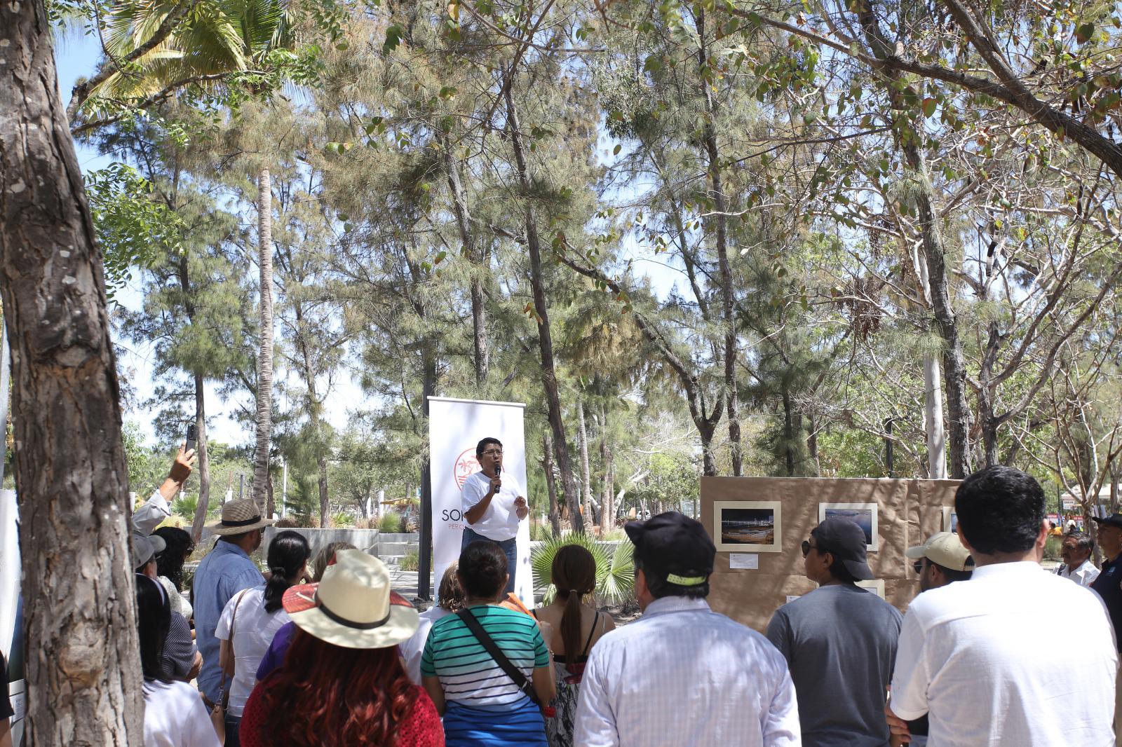 $!Celebra Son Playas quinto aniversario con Expo Ambiental, en el Parque Central