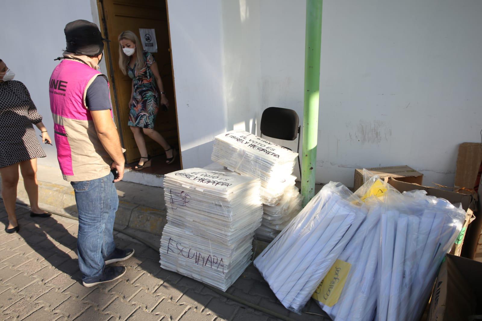 $!INE entrega paquetes electorales en Mazatlán, Concordia, Rosario y Escuinapa