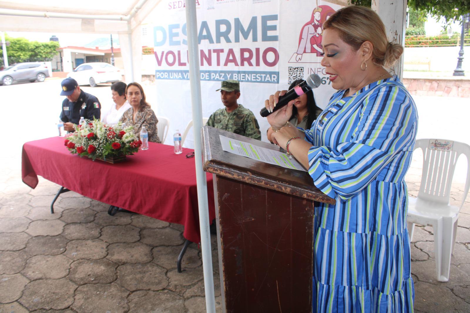 $!Ponen en marcha campaña de desarme voluntario en Rosario