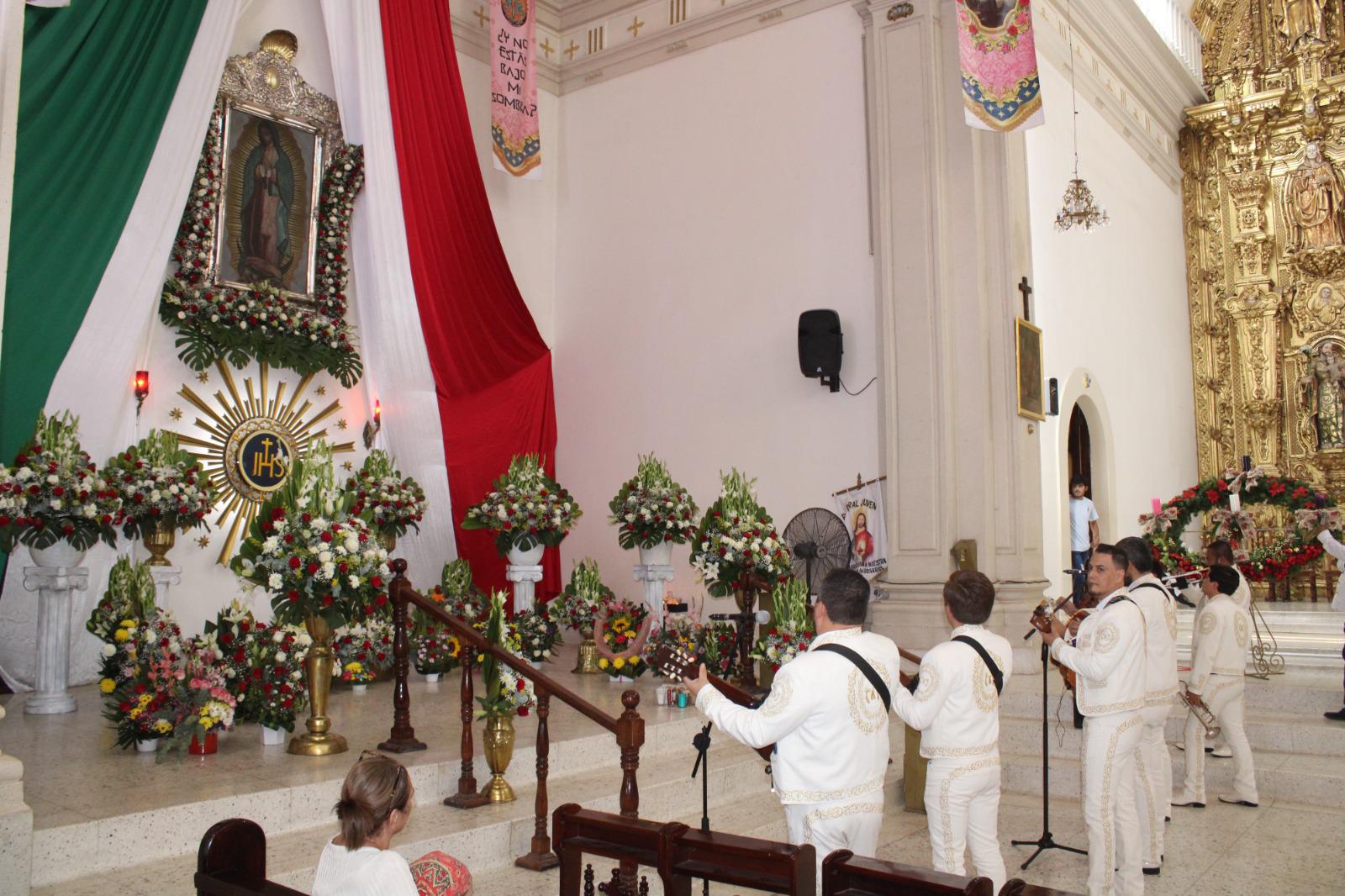 $!En Rosario viven con devoción la celebración de la virgen de Guadalupe