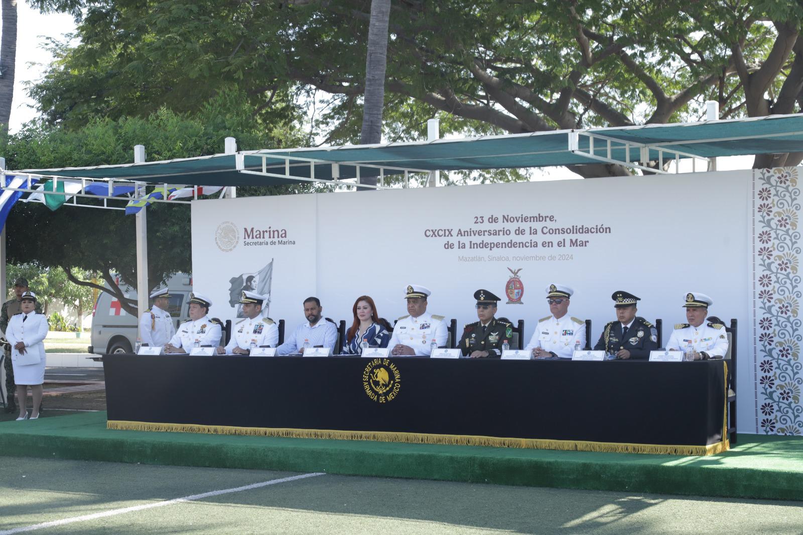 $!Celebran en Mazatlán el Día de la Armada de México