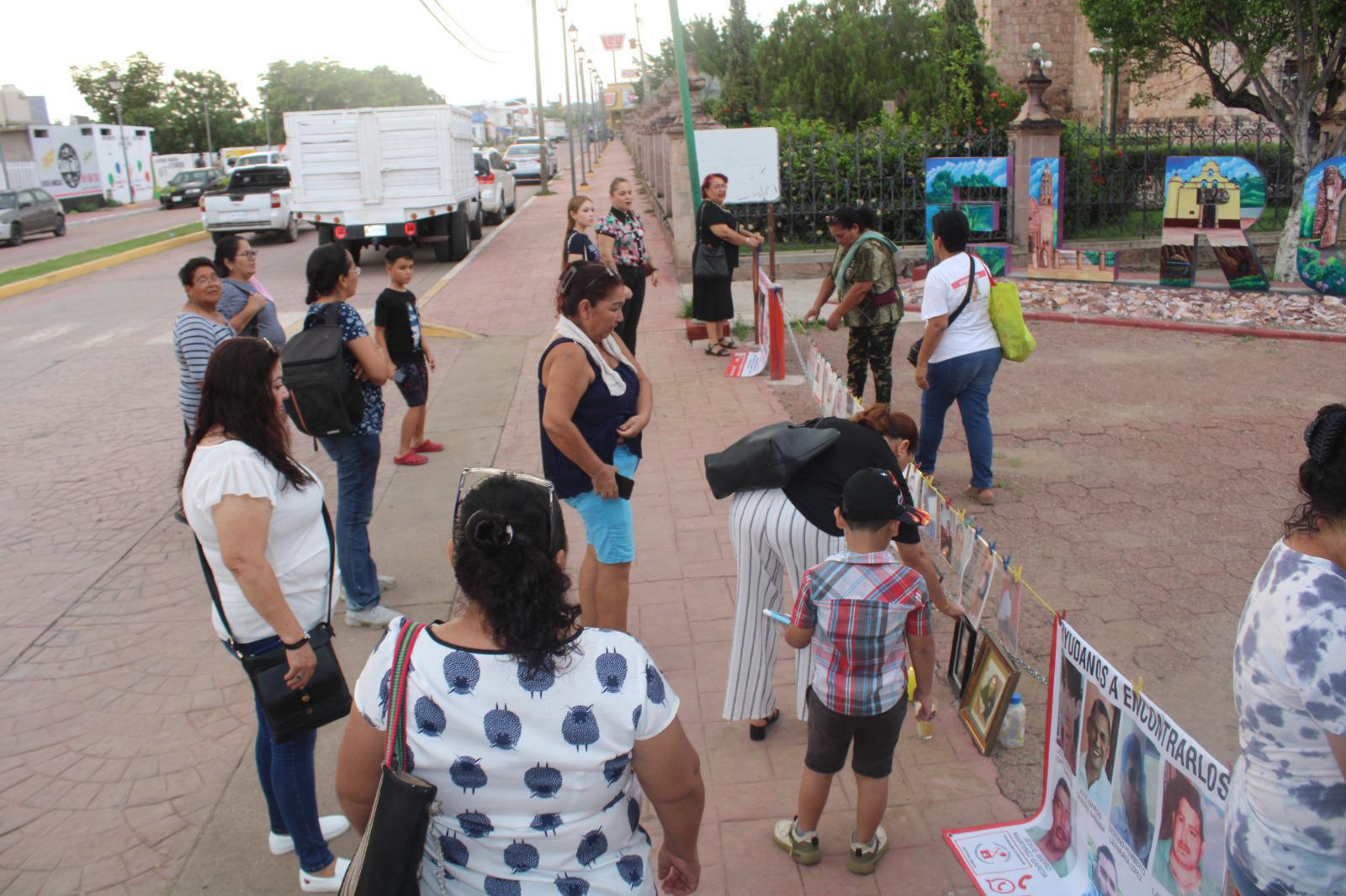 $!Familias visibilizan la desaparición forzada en Rosario