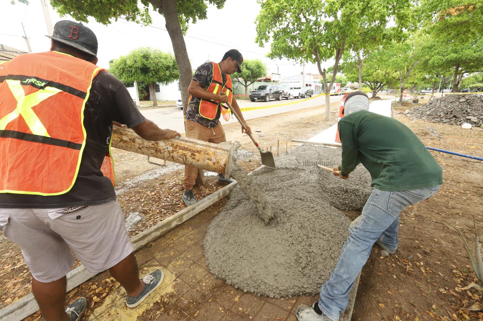 $!Lleva rehabilitación de Avenida Venados un 35% de avance: Alcalde