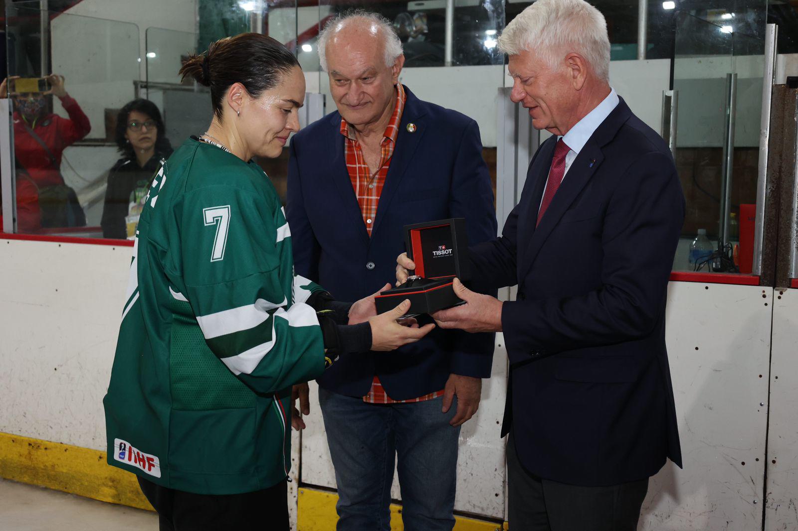 $!México logra bronce histórico en Mundial de Hockey sobre Hielo