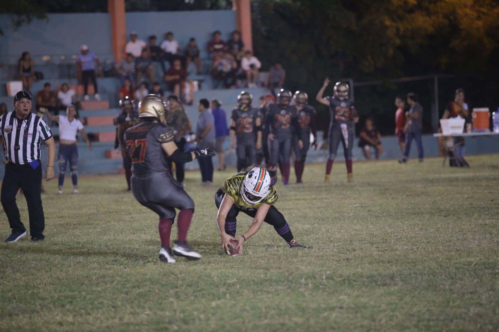 $!Halcones avanza a la final ante Pretty Monsters, en futbol americano femenil