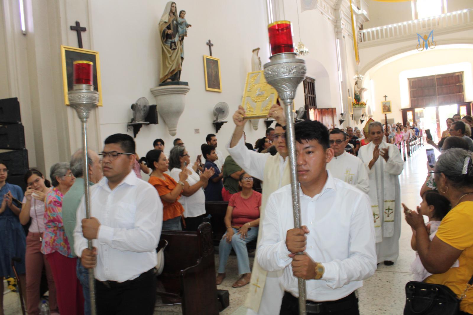 $!Obispo llama a fieles de la Virgen del Rosario a fomentar el respeto al prójimo