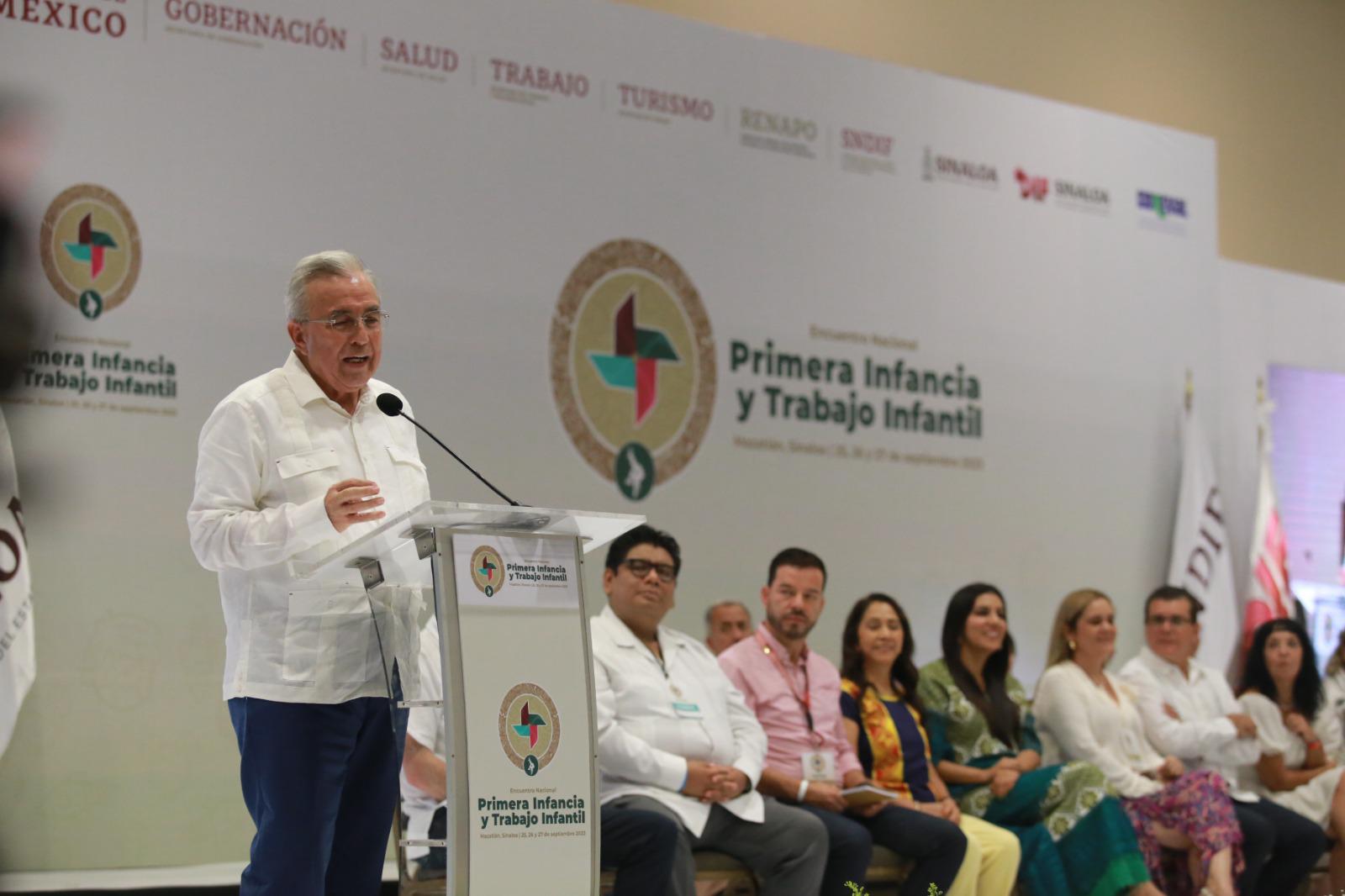 $!Inauguran encuentro nacional de la primera infancia y el trabajo infantil