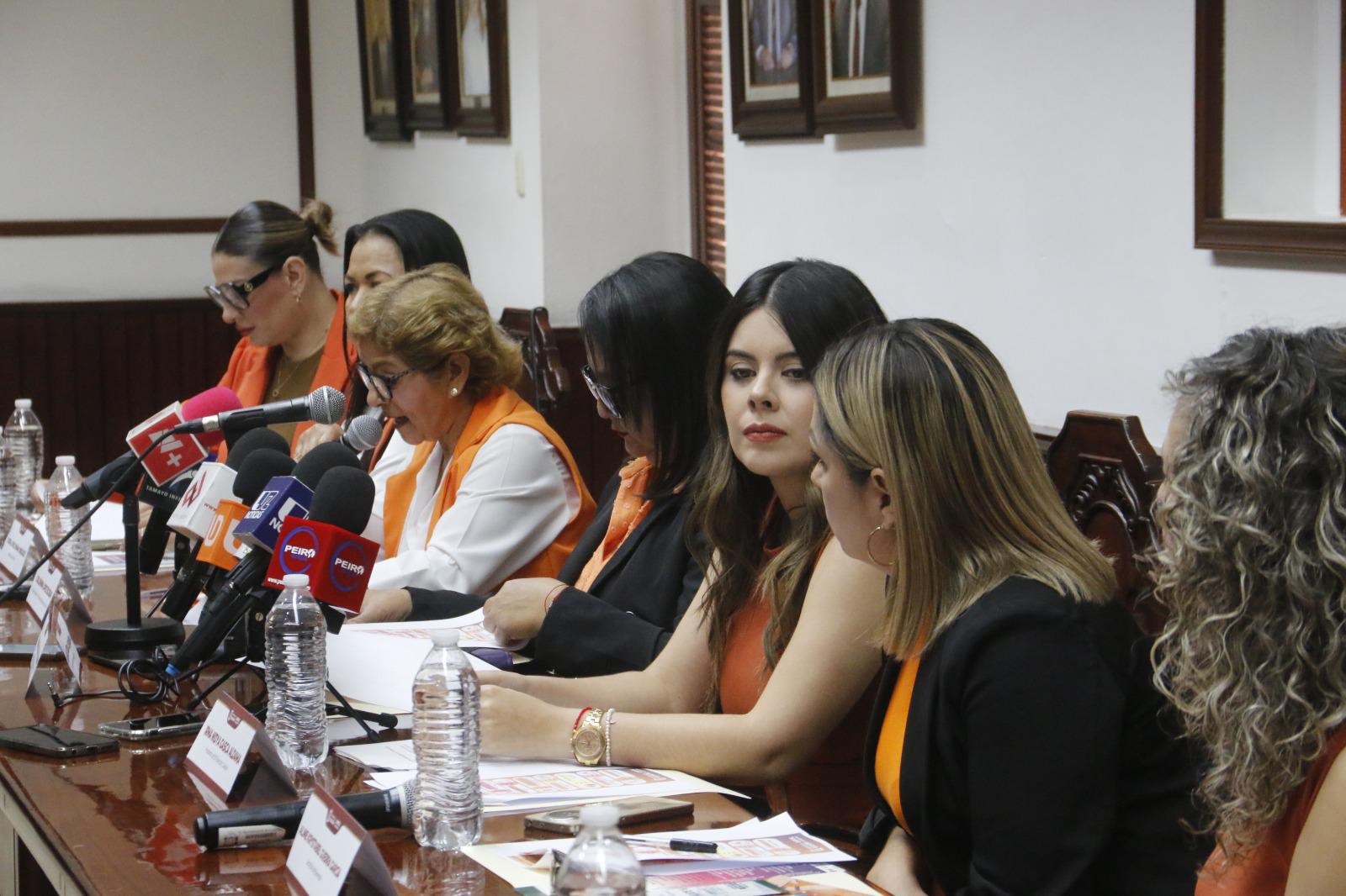 $!Anuncian calendario del programa ‘16 días de Activismo contra la Violencia de Género’ en Culiacán