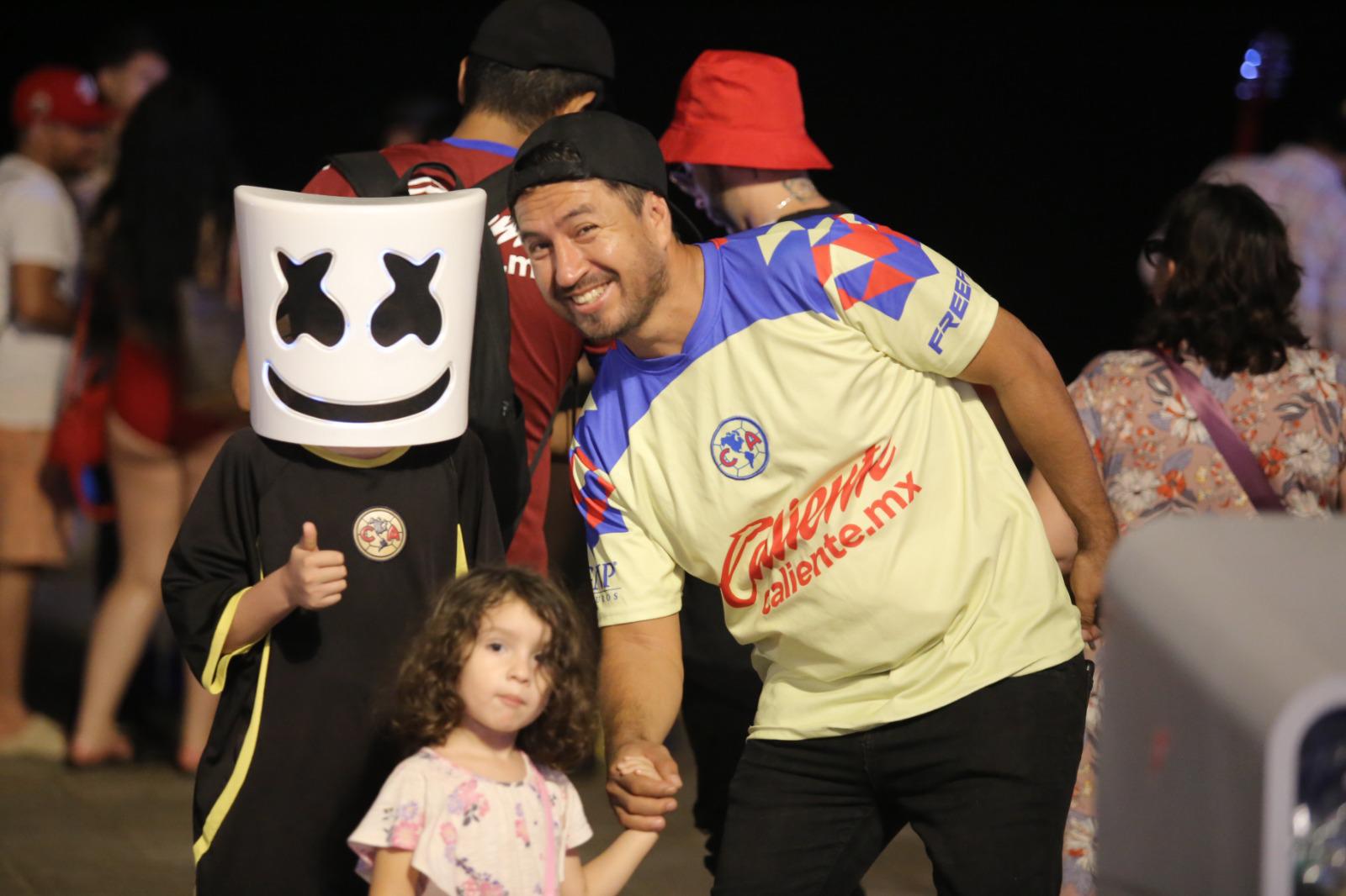 $!FOTOS | Afición del América toma el Malecón de Mazatlán para celebrar el bicampeonato