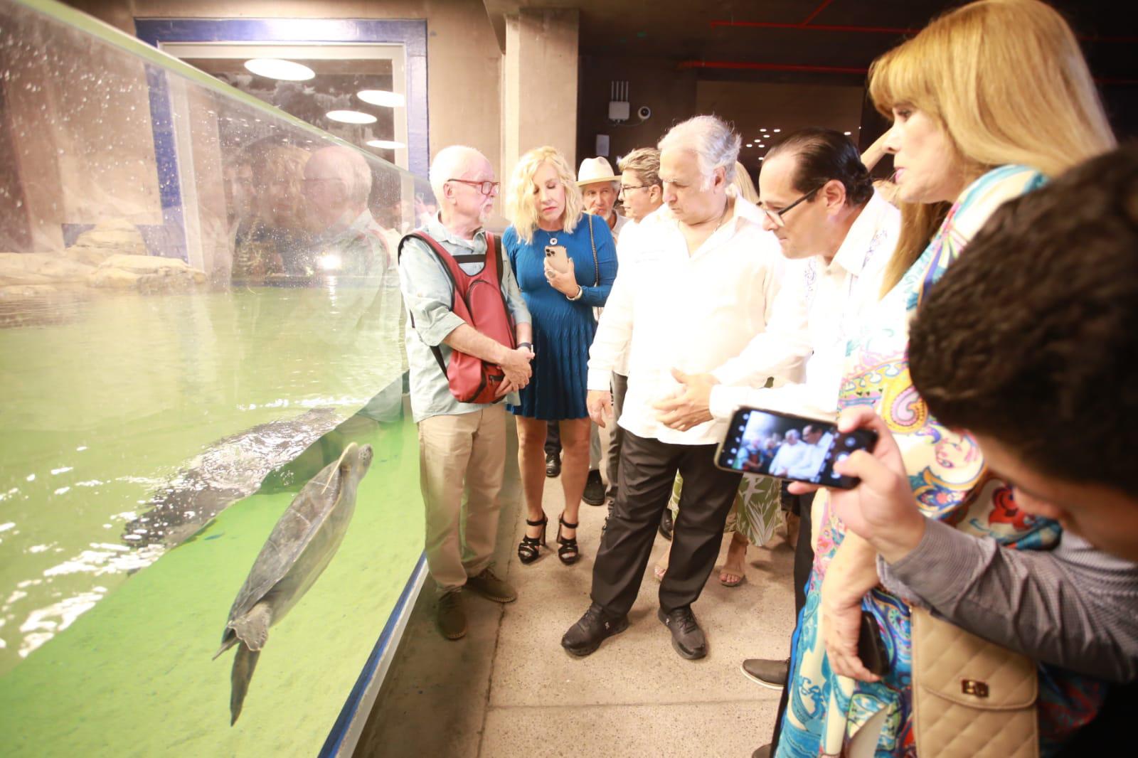 $!Inauguran el Gran Acuario Mazatlán Mar de Cortés, el más grande de América Latina