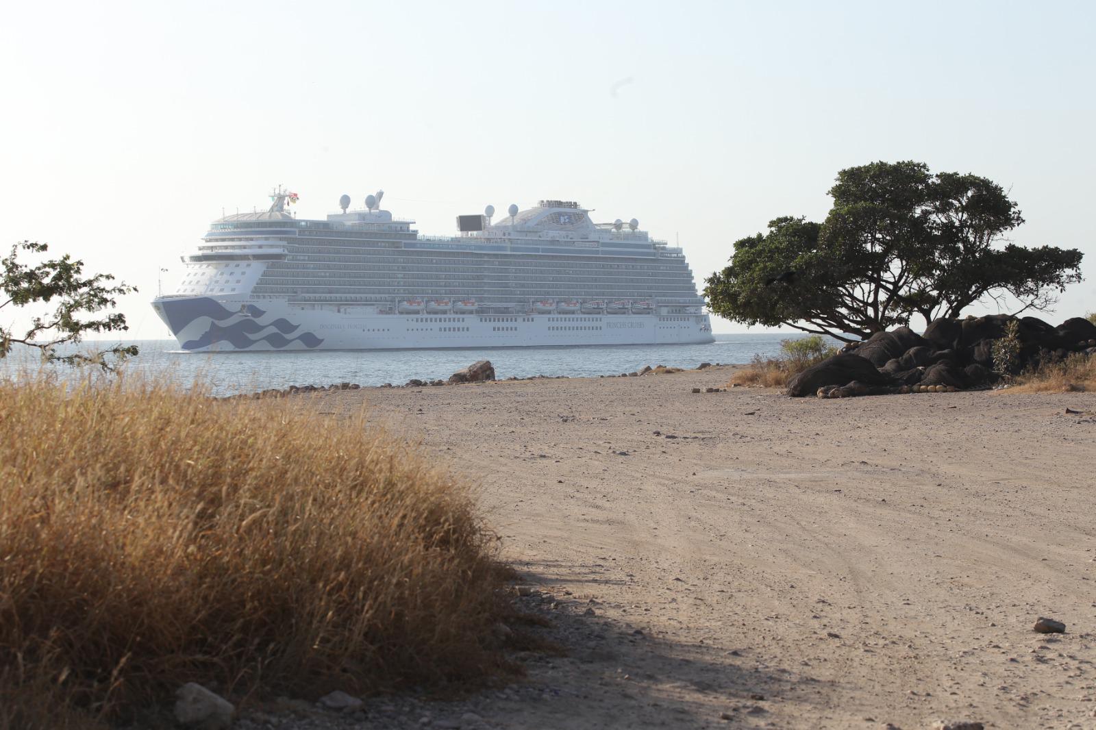 $!Llega al puerto el crucero Discovery Princess con 3 mil 706 pasajeros