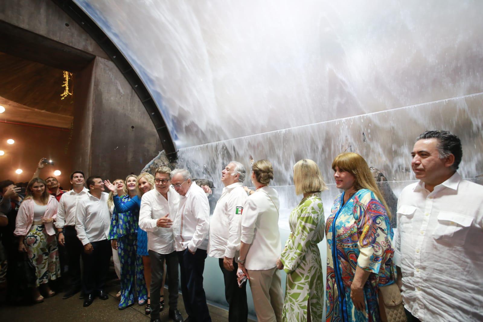 $!Inauguran el Gran Acuario Mazatlán Mar de Cortés, el más grande de América Latina