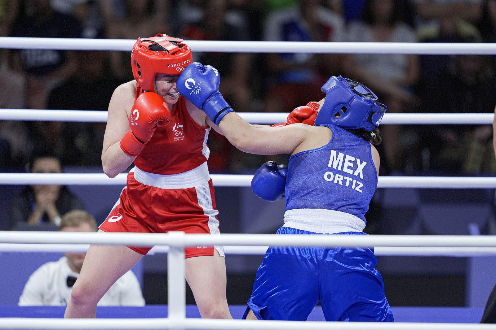 $!Boxeadora mexicana Citlalli Ortiz es eliminada en su debut en París 2024