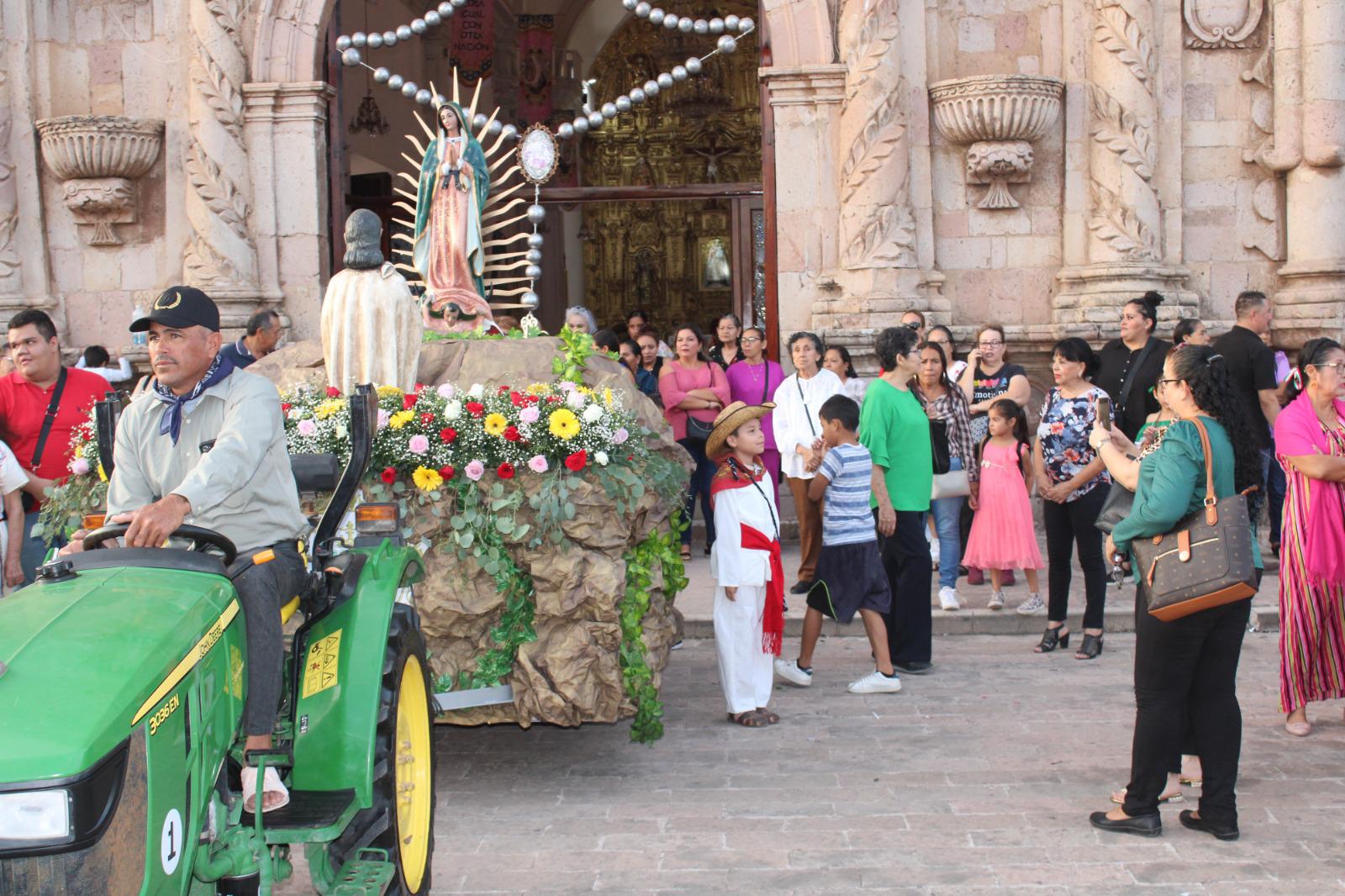 $!En Rosario viven con devoción la celebración de la virgen de Guadalupe