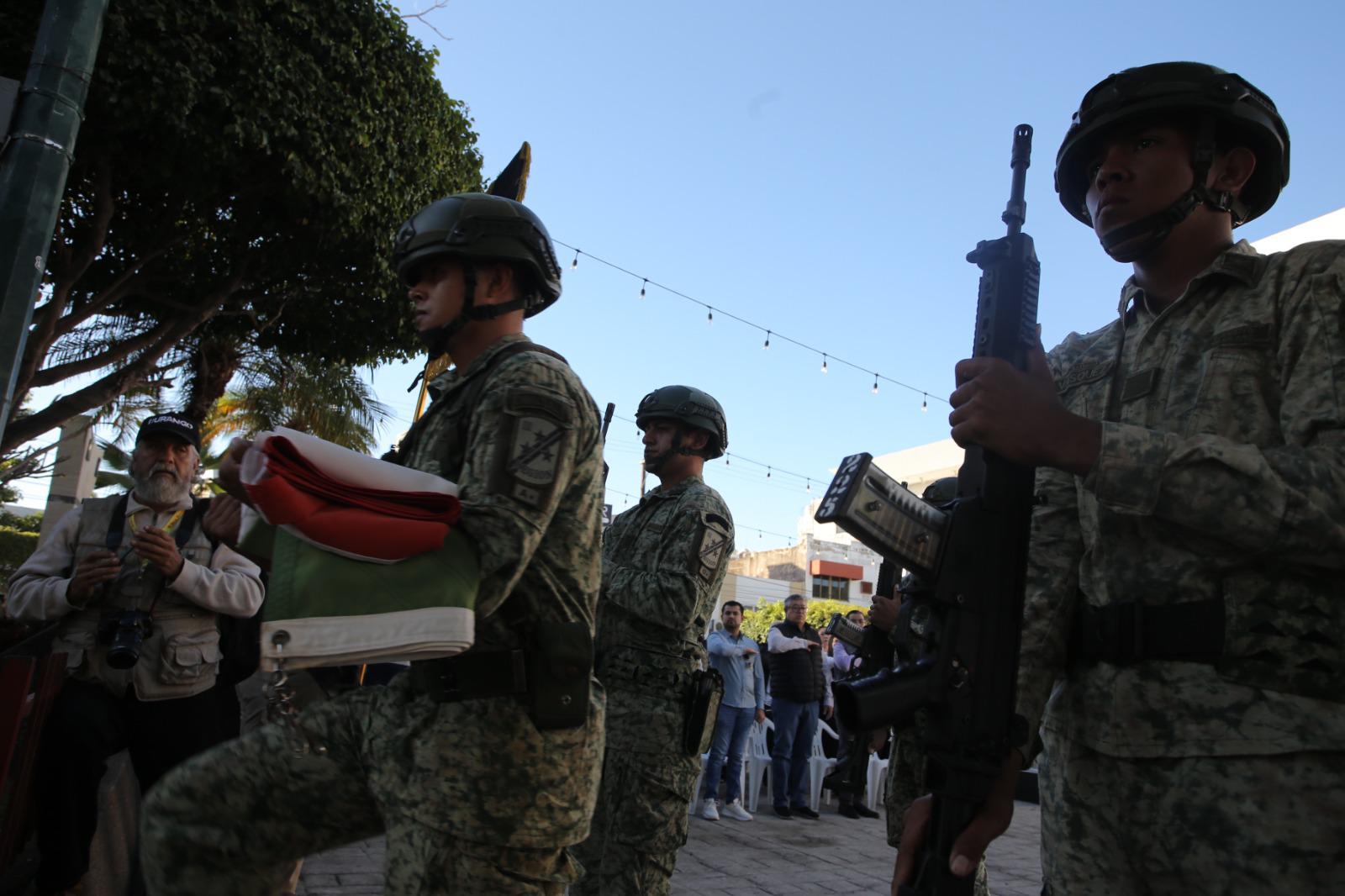 $!Conmemoran en Mazatlán el 107 aniversario de la Promulgación de la Constitución de 1917