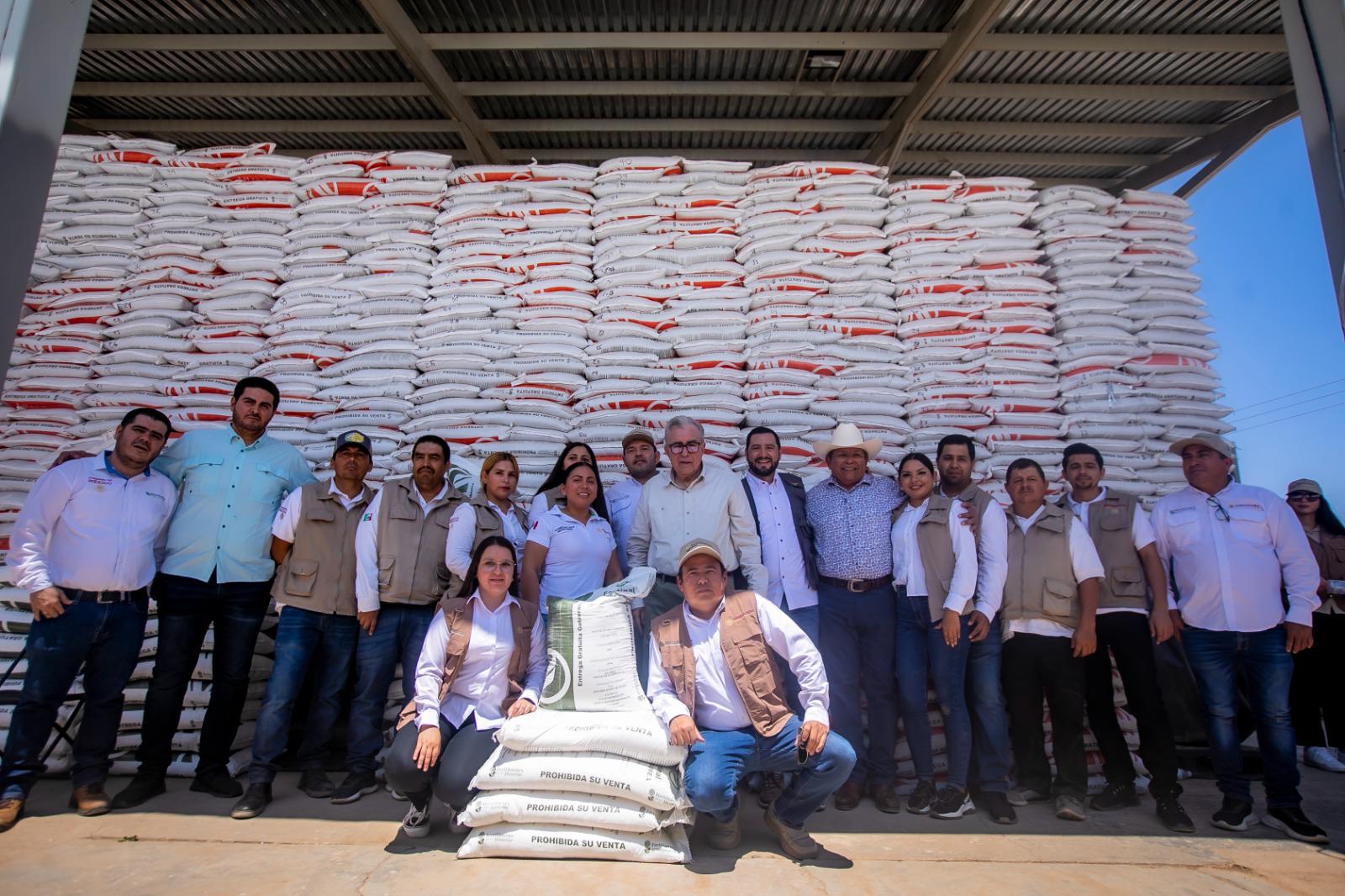 $!Arranca en Sinaloa programa federal Fertilizantes para el Bienestar