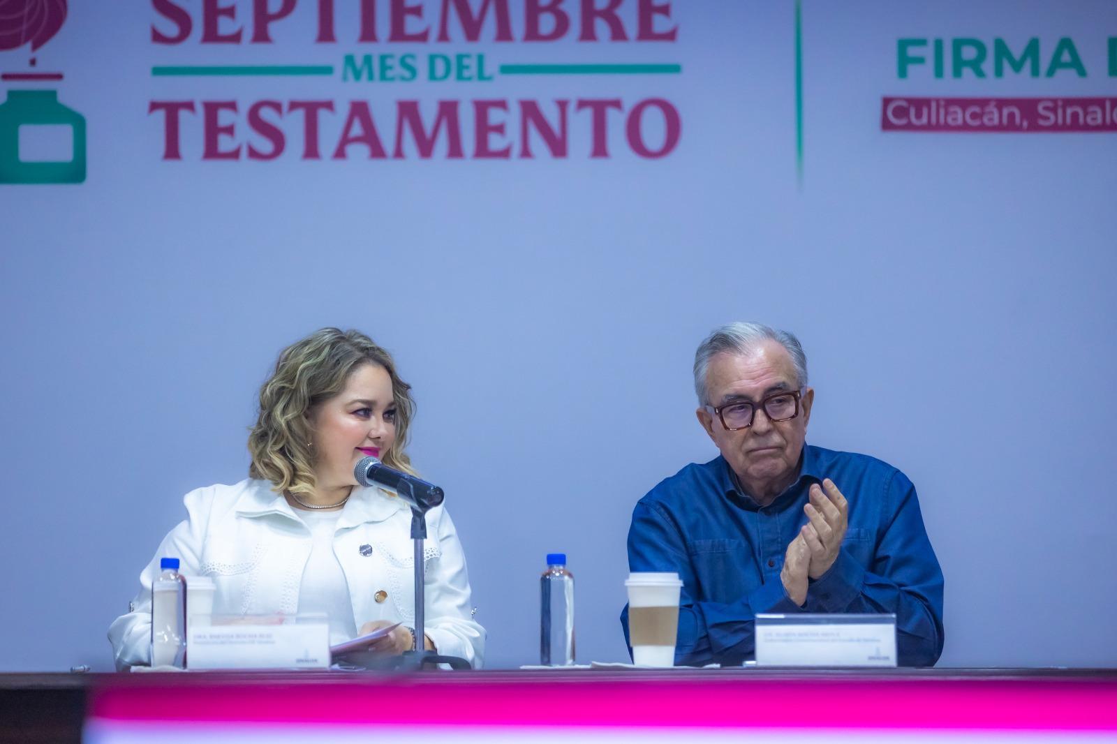 $!Celebran convenio para la campaña ‘Septiembre, Mes del Testamento’