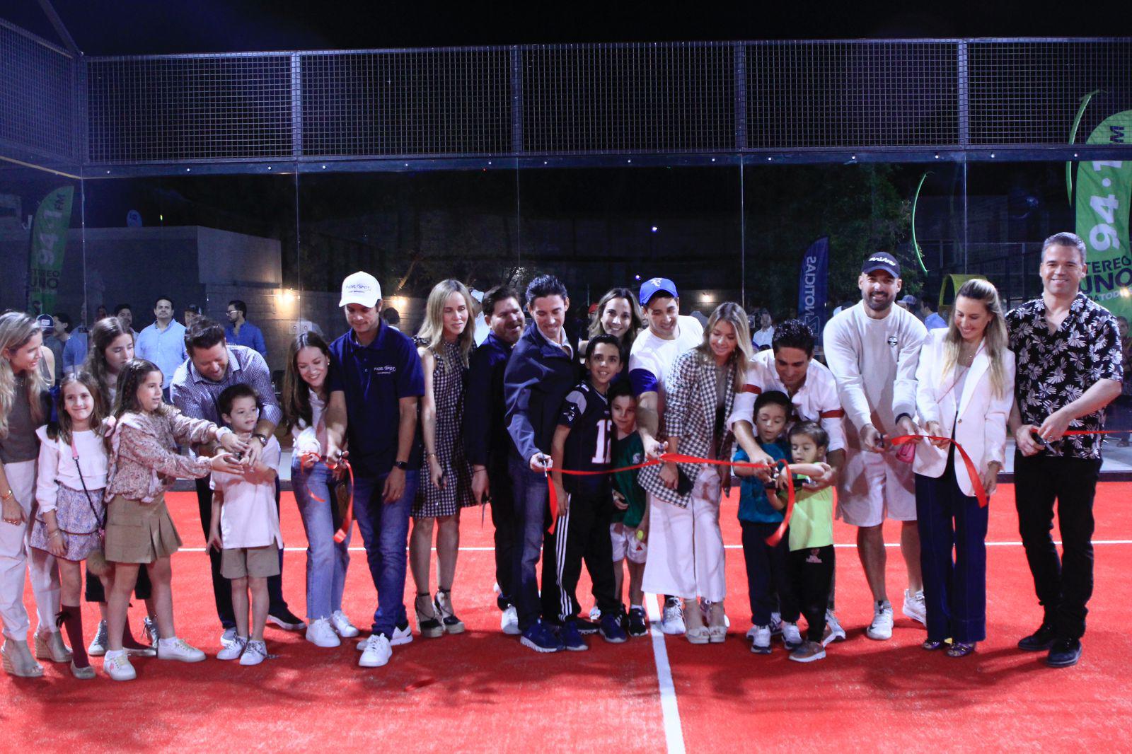 $!Inauguran en Culiacán el Club Deportivo Padel Spot