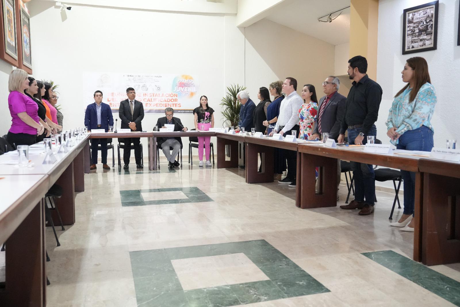 $!Se instala el jurado del Premio al Mérito Juvenil 2023 que otorga el Congreso de Sinaloa