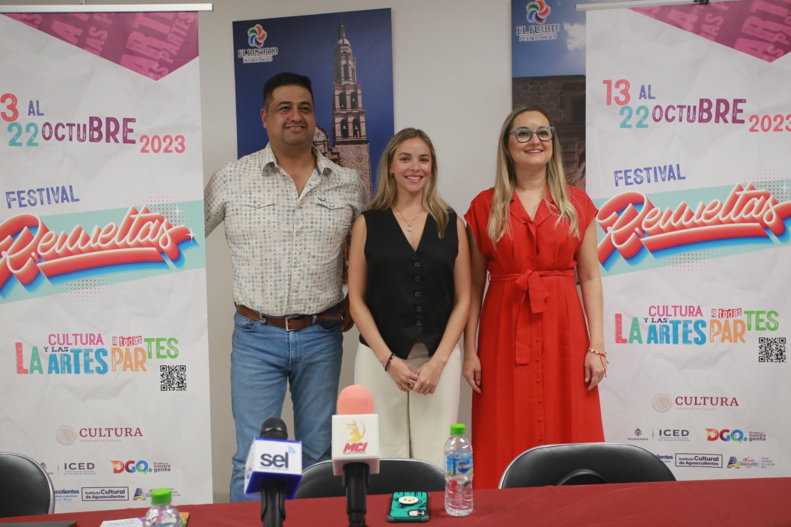 $!Napoleón y Río Roma estarán en el Festival Cultural Revueltas 2023, en Durango