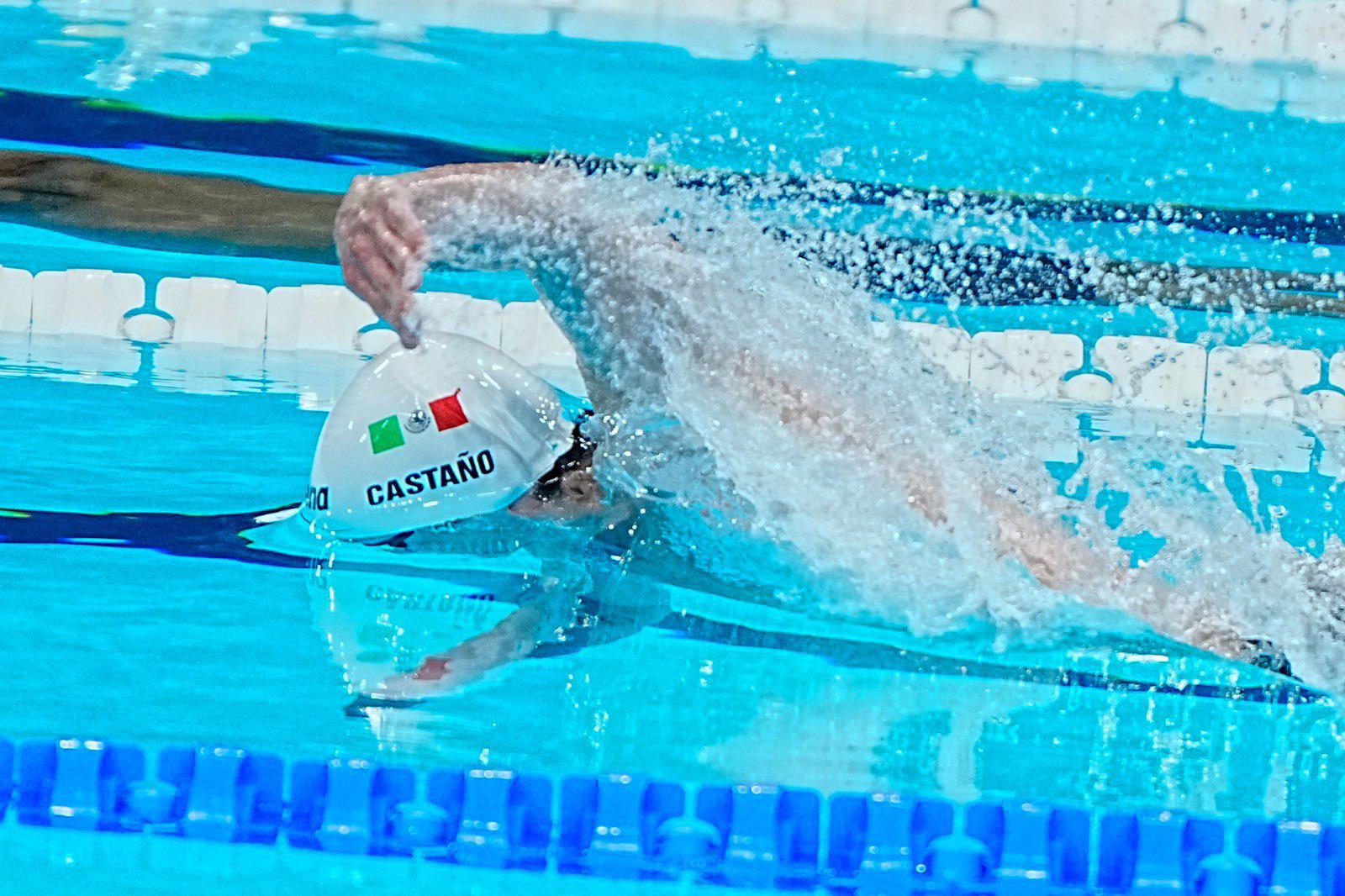 $!Gabriel Castaño se convierte en histórico de la natación olímpica mexicana