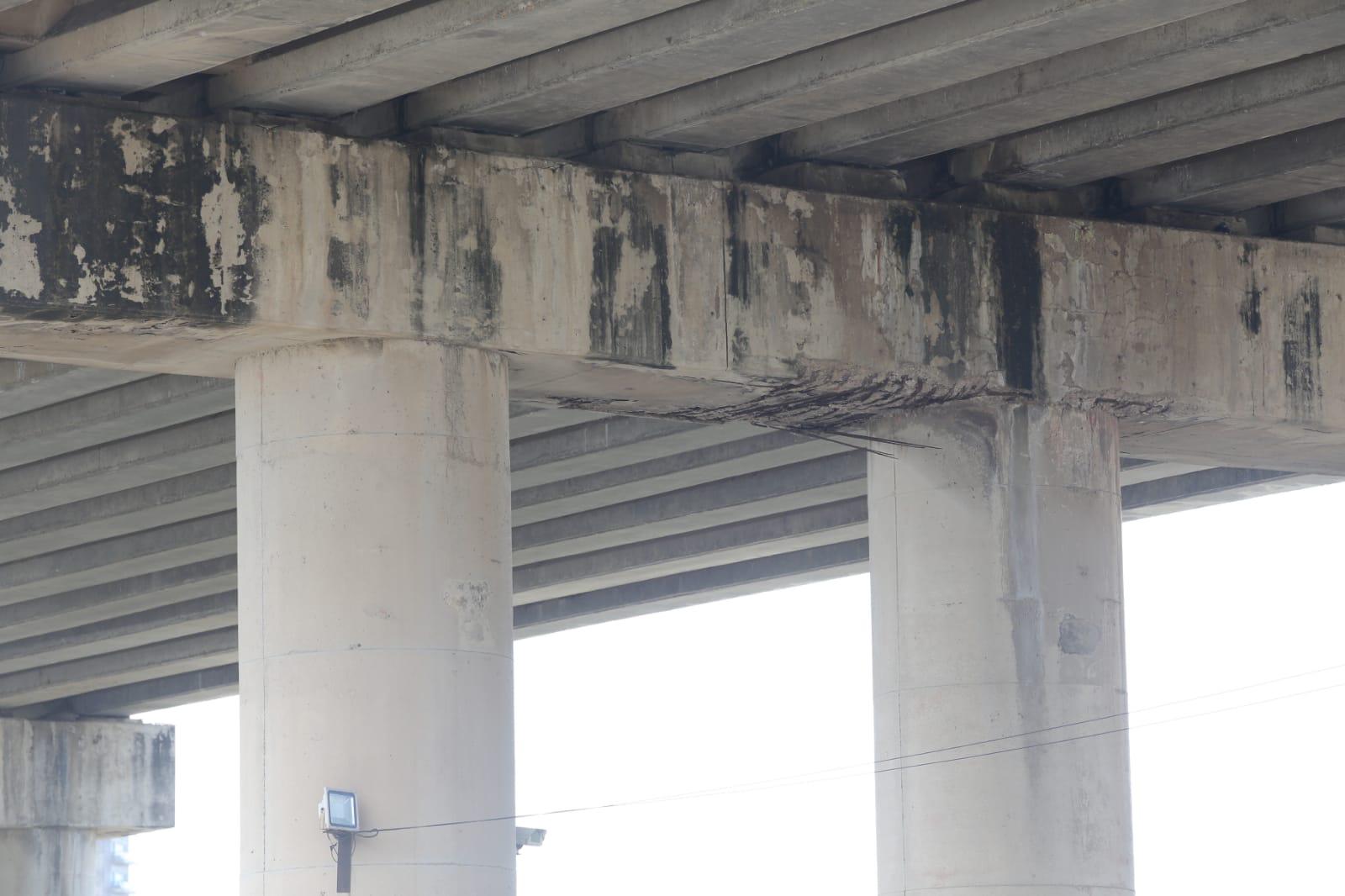 $!Difunden deterioro en puente de La Marina Mazatlán; descartan especialistas que haya riesgo