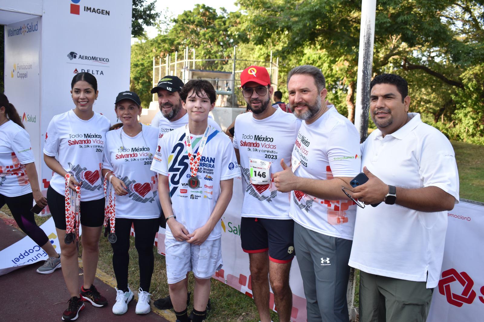 $!Celebra Cruz Roja en Culiacán la carrera ‘Todo México Salvando Vidas’