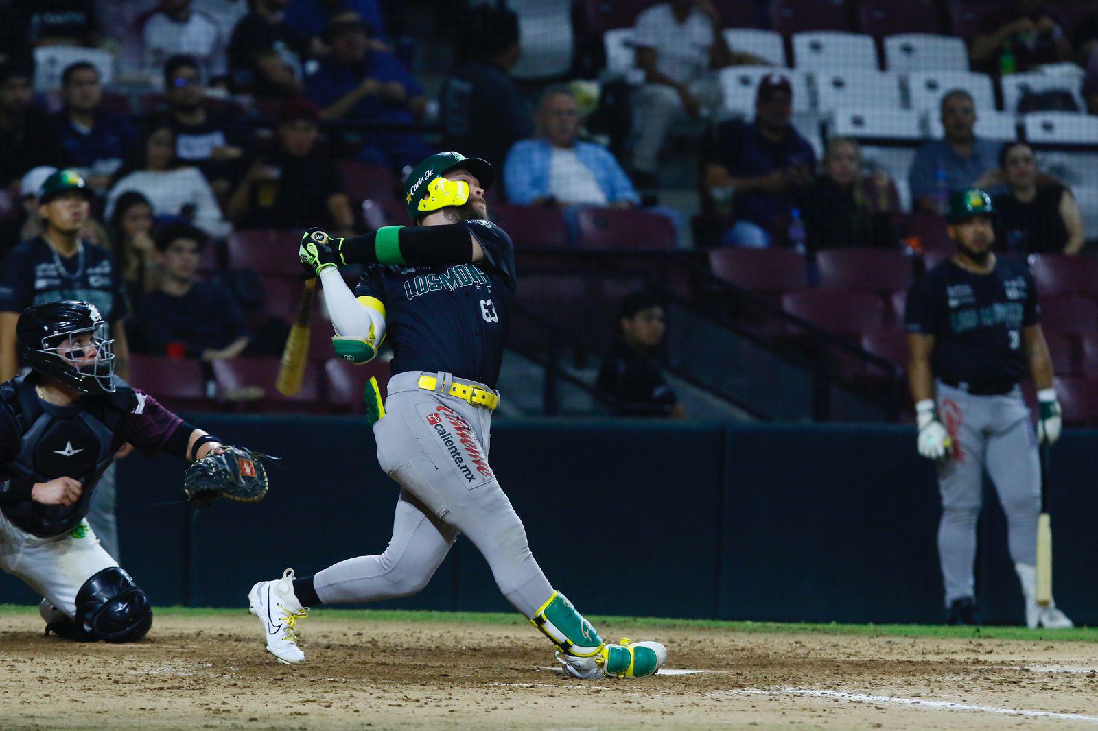 $!Cañeros de Los Mochis se asegura la serie en Culiacán