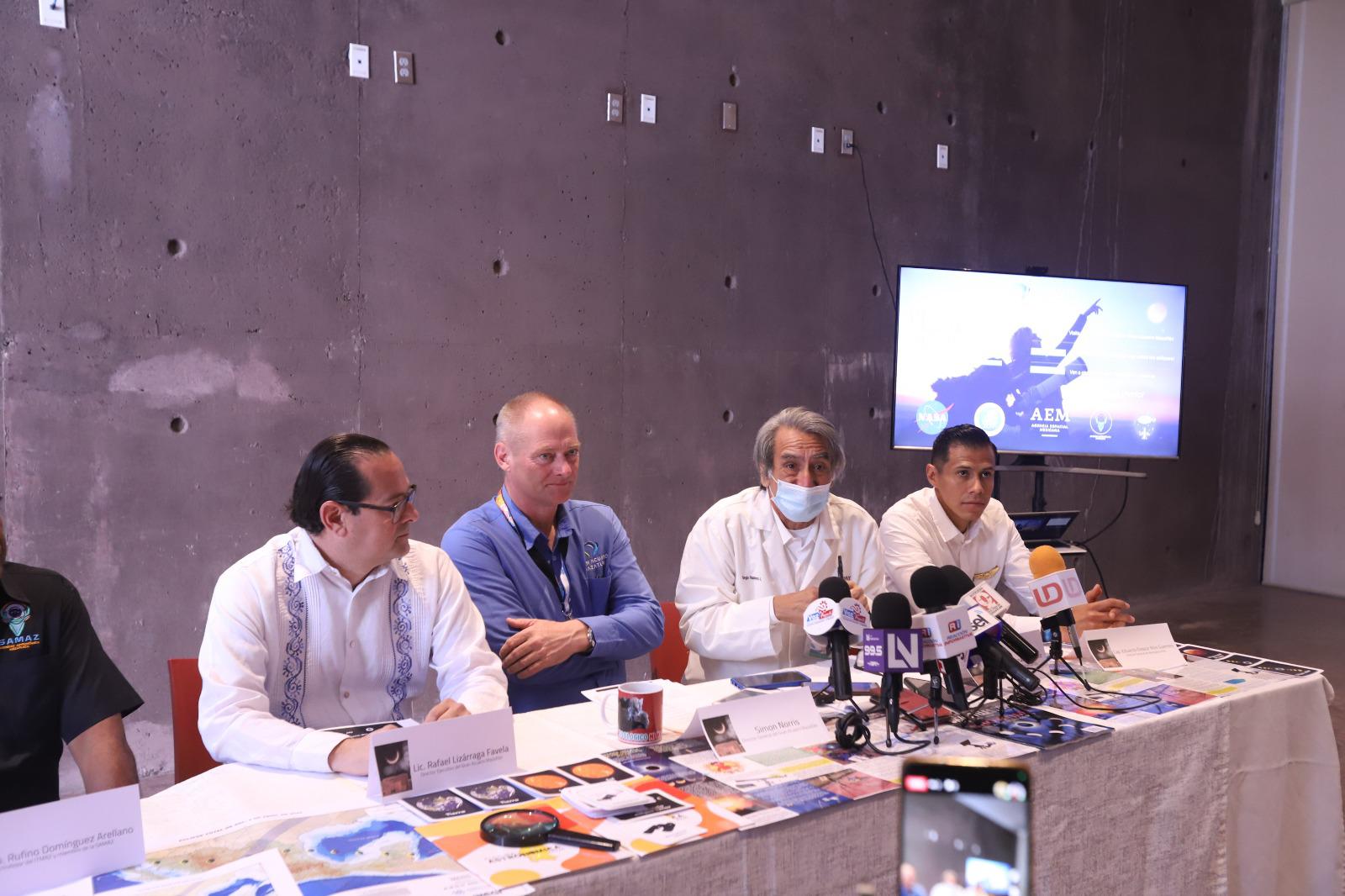 $!Gran Acuario Mar de Cortés afina detalles de las actividades que tendrá por el Eclipse Solar