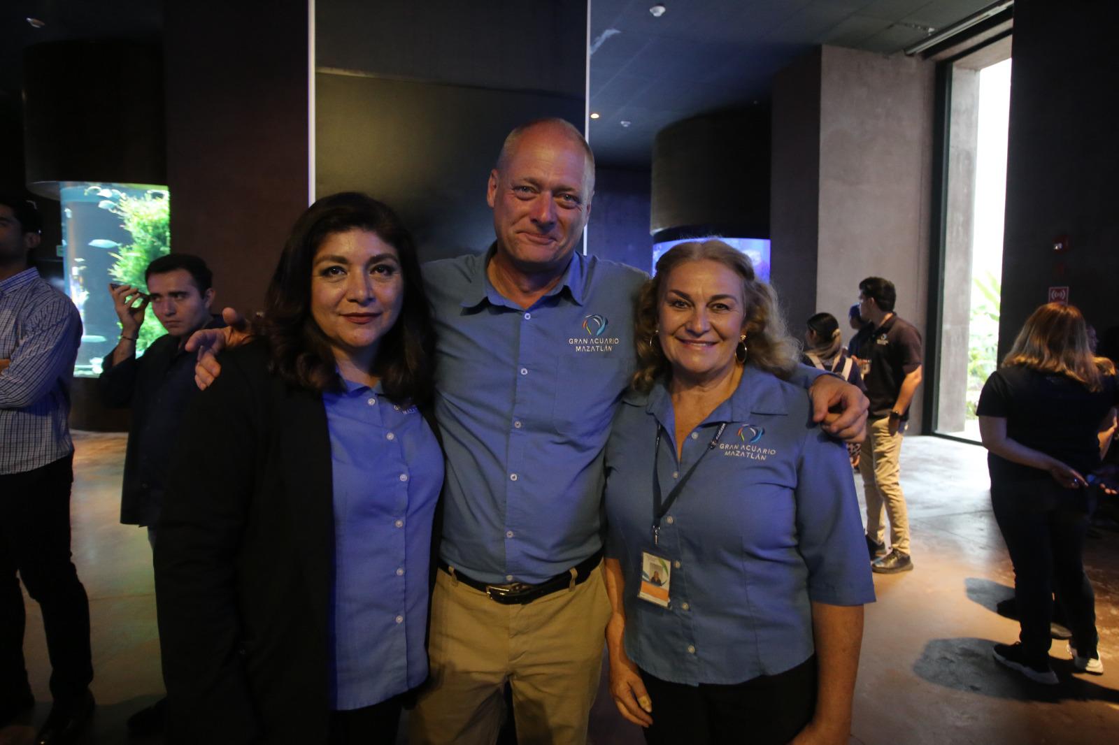 $!Rocío Barragán, Simon Norris y Sylvia “Yaya” Ruiz de Huerta.