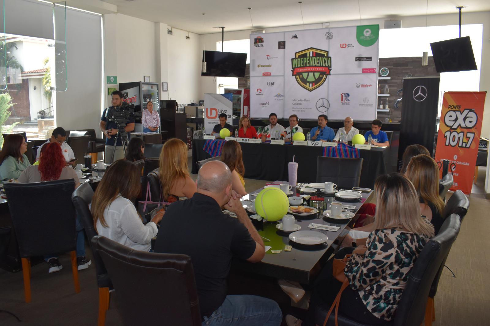 $!Invitan a Torneo de Tenis ‘Independencia 2023’ en Culiacán