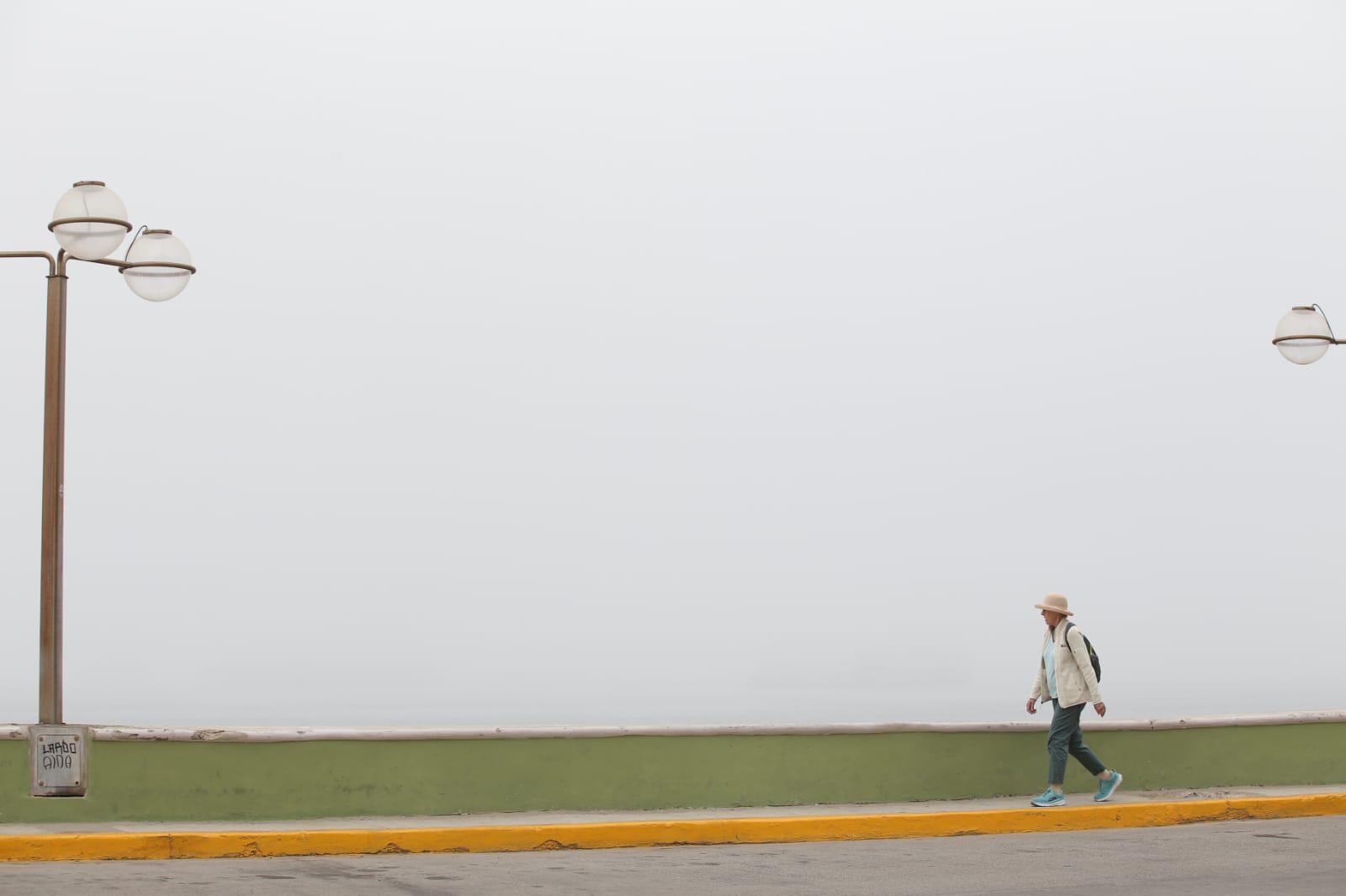 $!La neblina ofrece un gran espectáculo estos días en Mazatlán