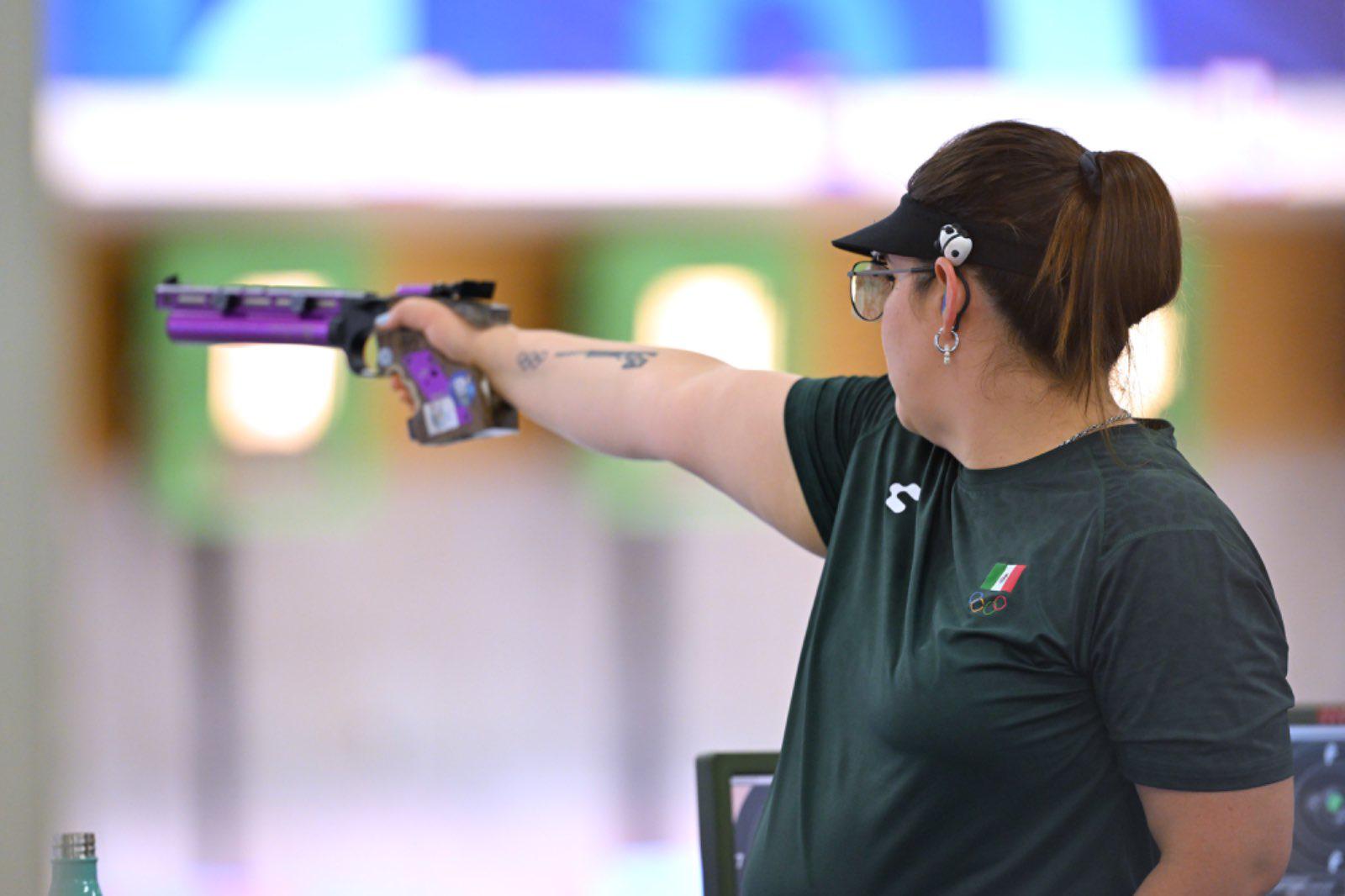 $!Alejandra Zavala queda fuera en la ronda de clasificación de 10m pistola de aire de París 2024