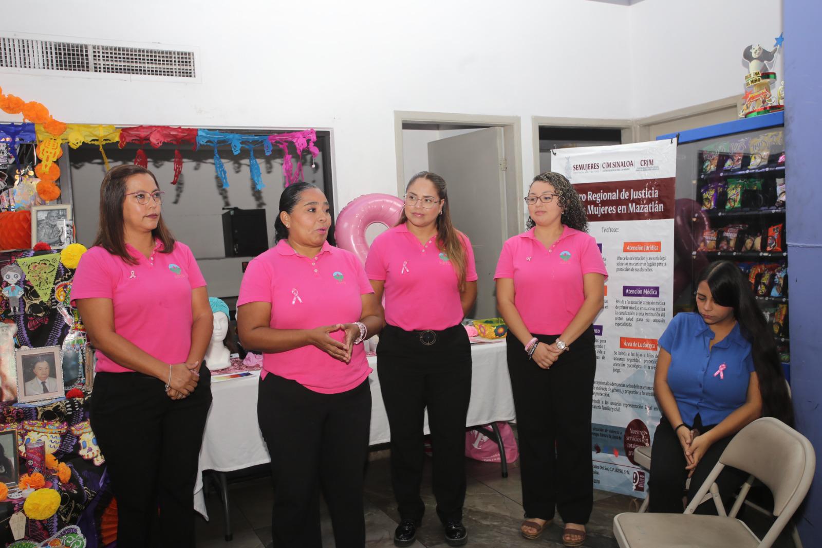 $!Comparte RETO Mazatlán pláticas de prevención del cáncer de mama en Noroeste