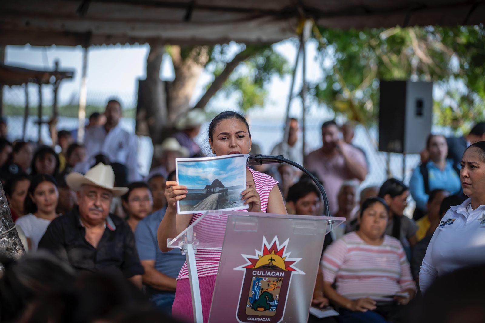 $!Realizan peticiones ciudadanos de La Cospita en Cabildo Abierto, en Culiacán