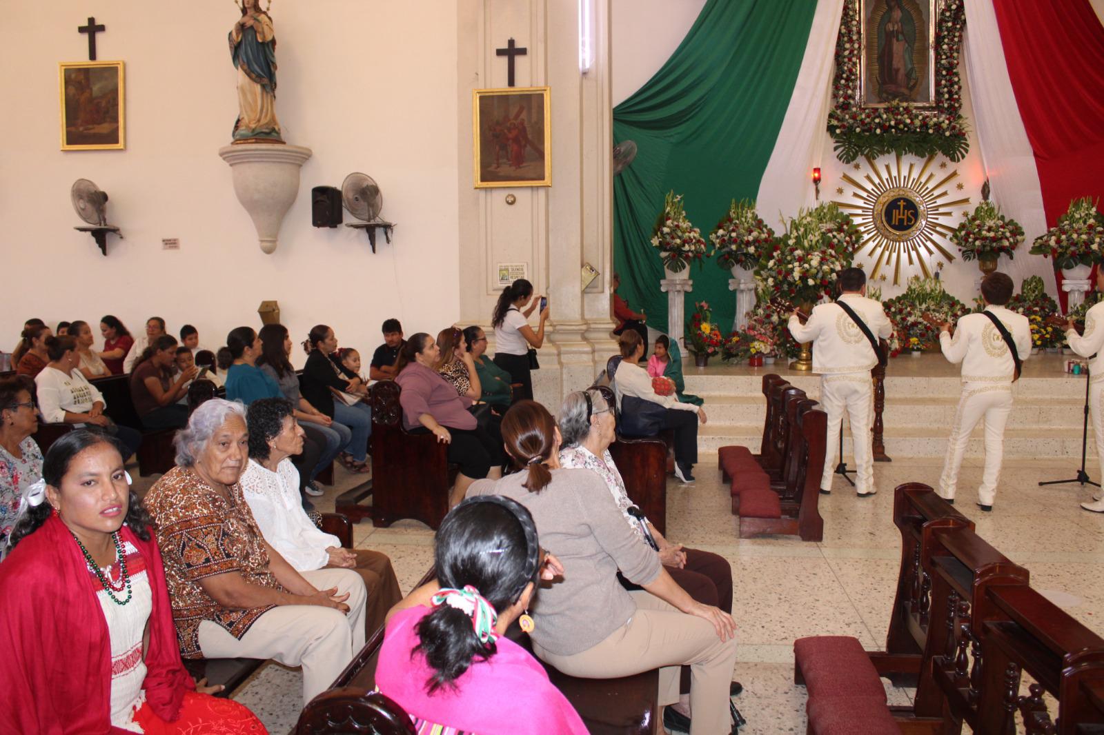 $!En Rosario viven con devoción la celebración de la virgen de Guadalupe