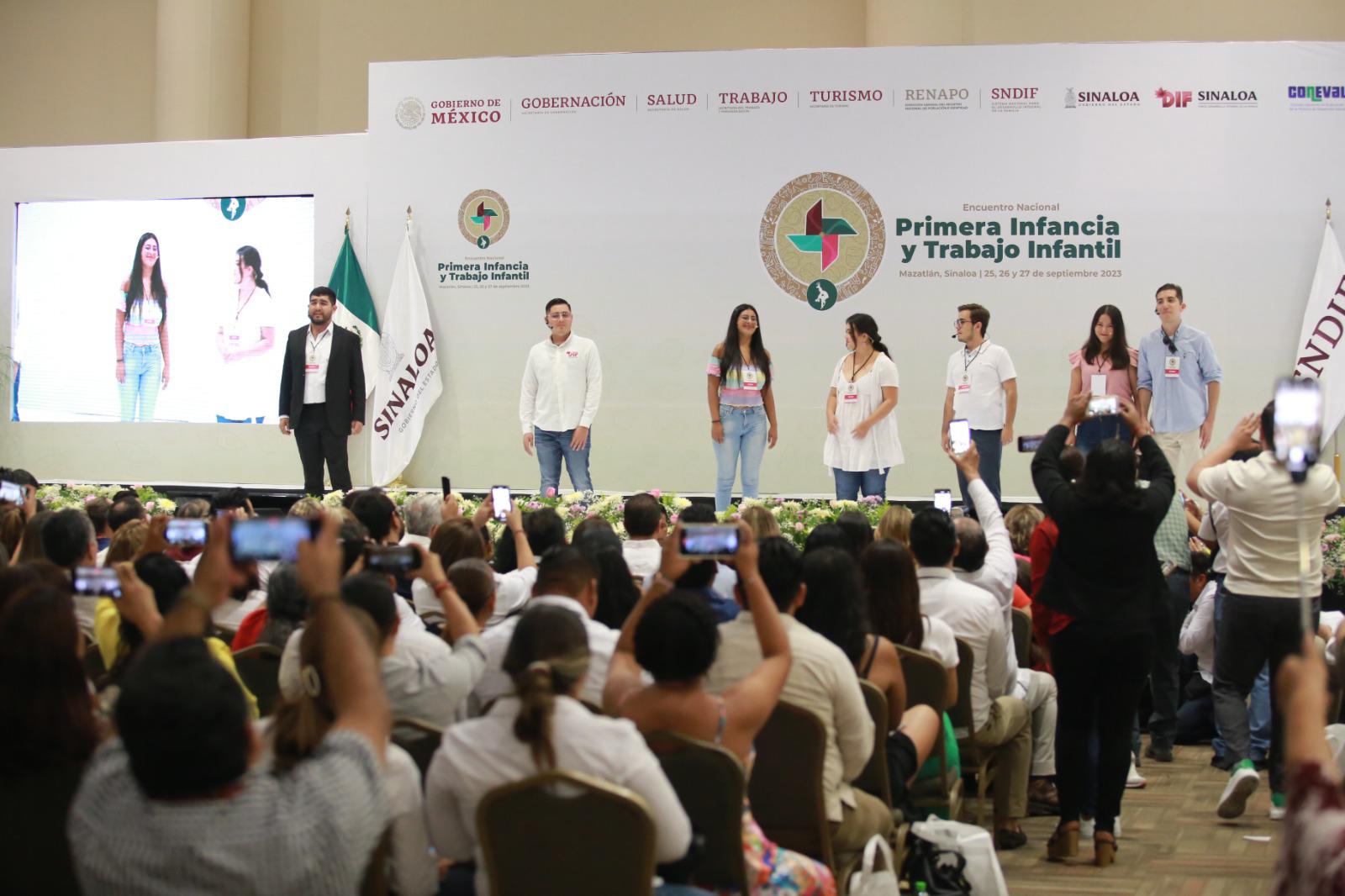 $!Inauguran encuentro nacional de la primera infancia y el trabajo infantil