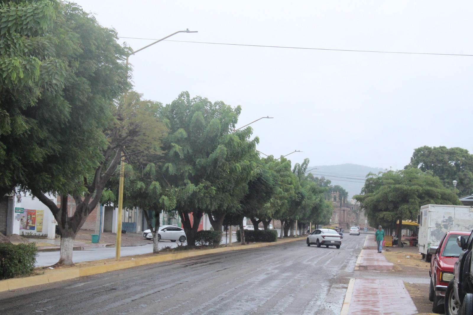 $!Llegan lluvias ligeras a Rosario tras llegada de frente frío