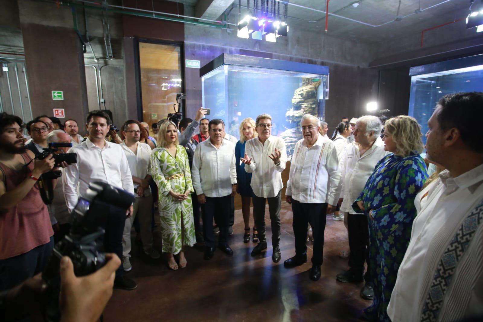 $!Inauguran el Gran Acuario Mazatlán Mar de Cortés, el más grande de América Latina