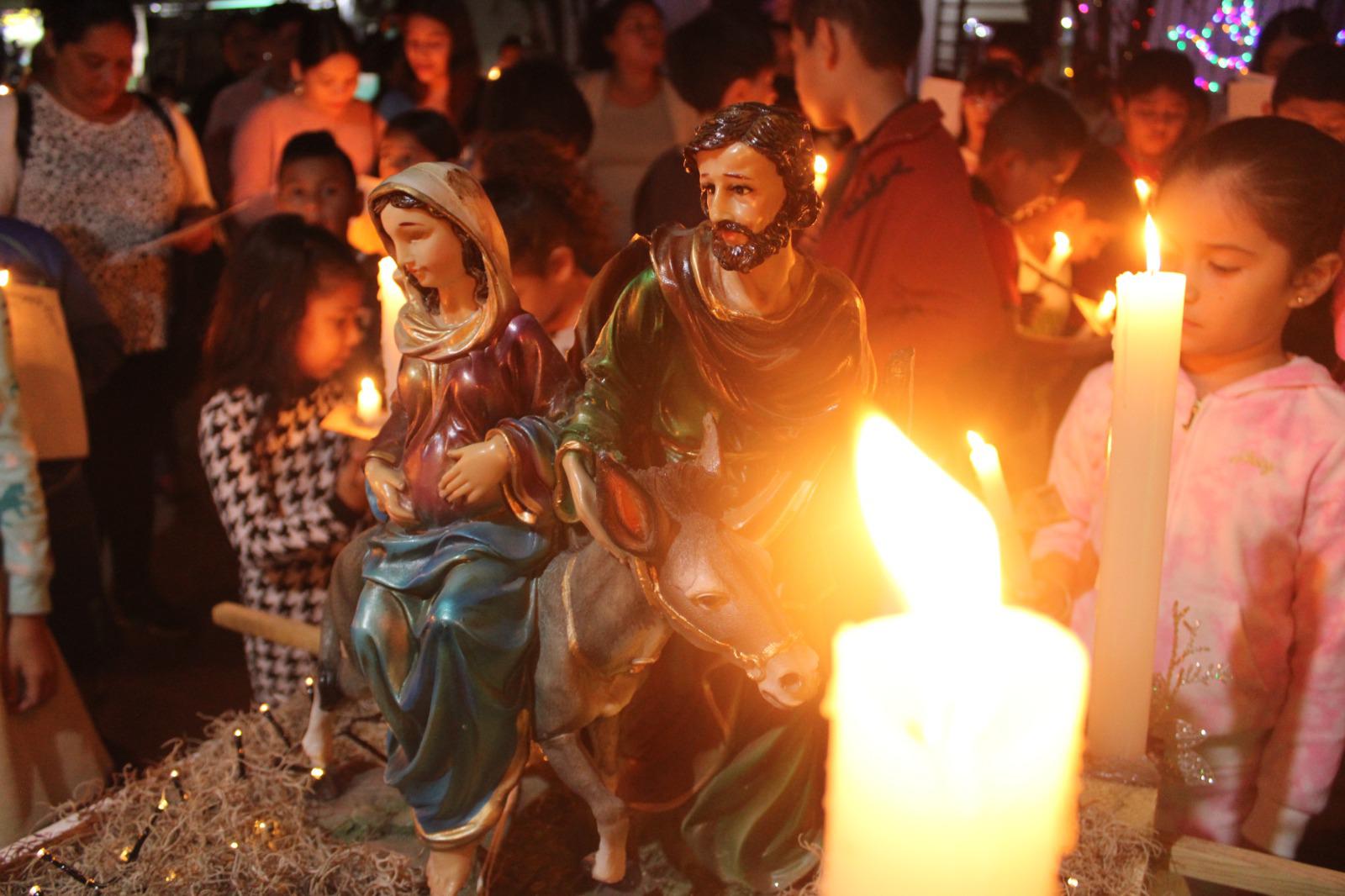 $!En Rosario, inician las tradicionales posadas en barrios y capillas