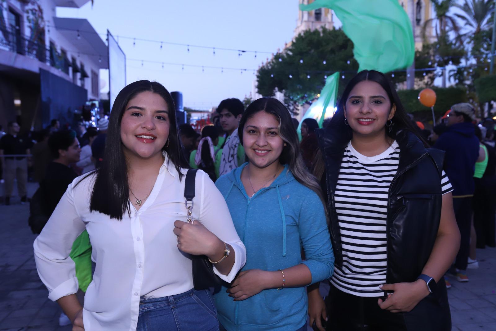 $!Emily Sánchez, Andrea Morales y Diana Sánchez.