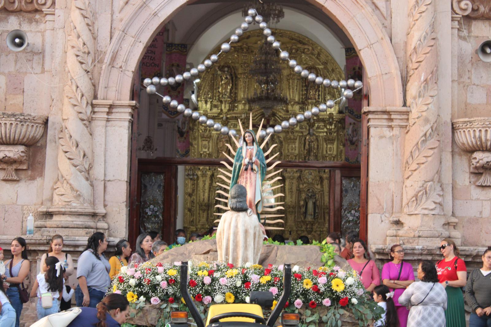 $!En Rosario viven con devoción la celebración de la virgen de Guadalupe