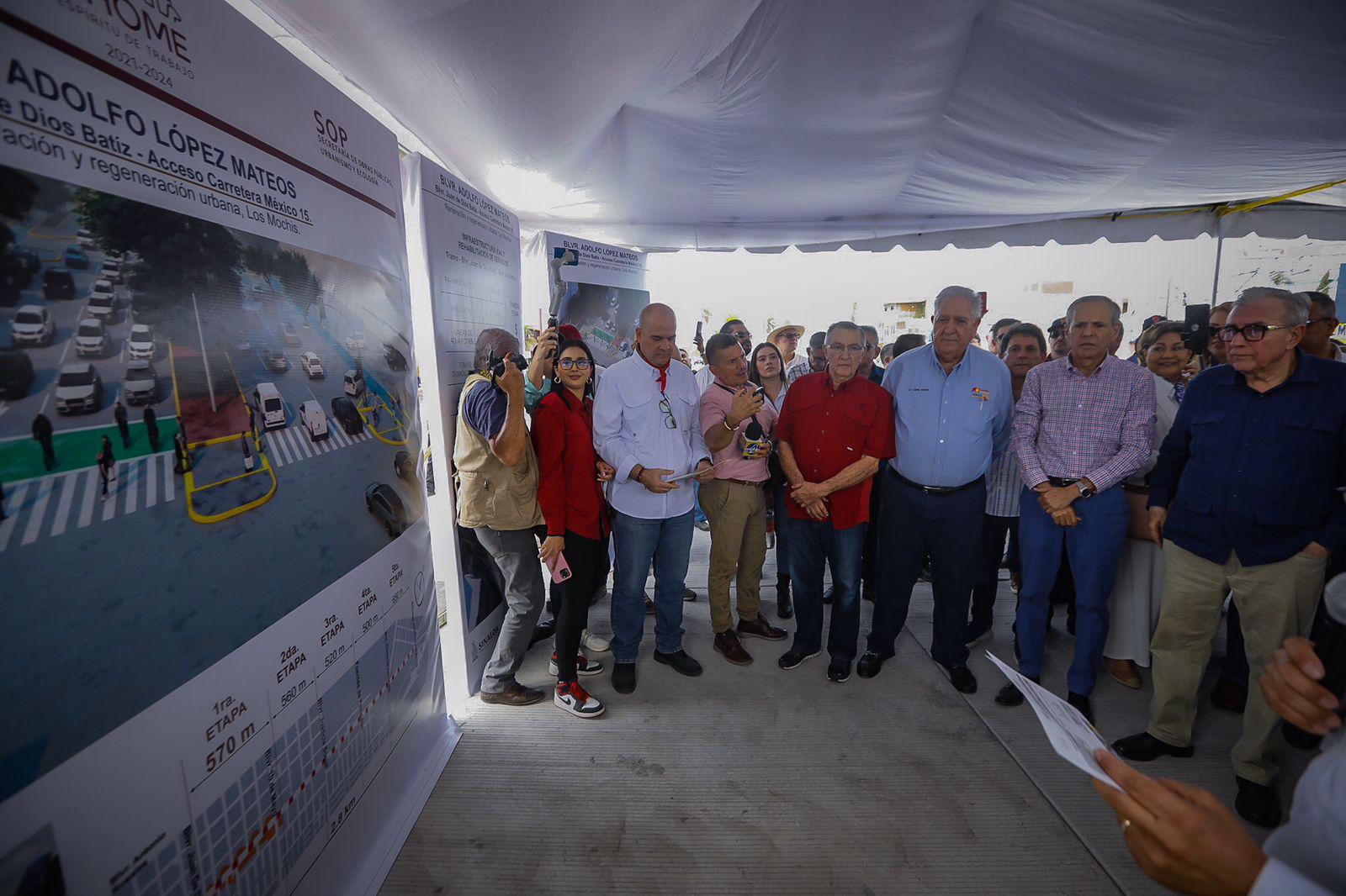 $!El ex beisbolista Teodoro Higuera inaugura, junto con el Gobierno de Sinaloa, camino en Ahome