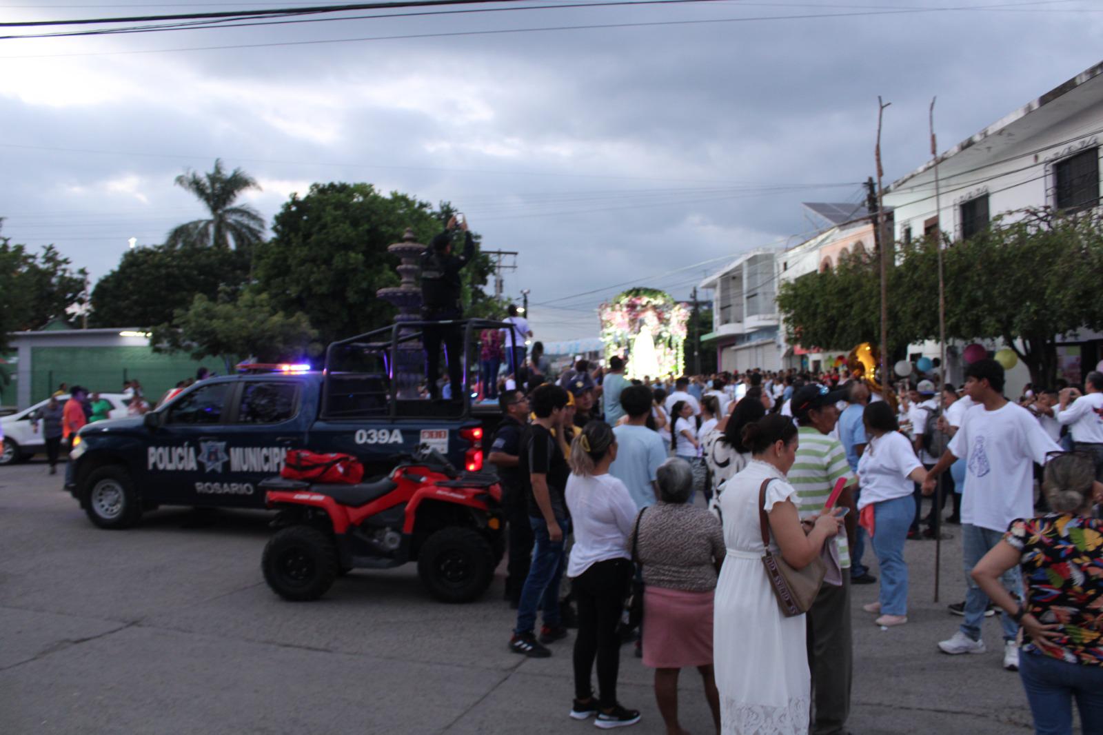 $!Pese a inseguridad, fiesta de la Virgen de Rosario se realizó con éxito: Párroco