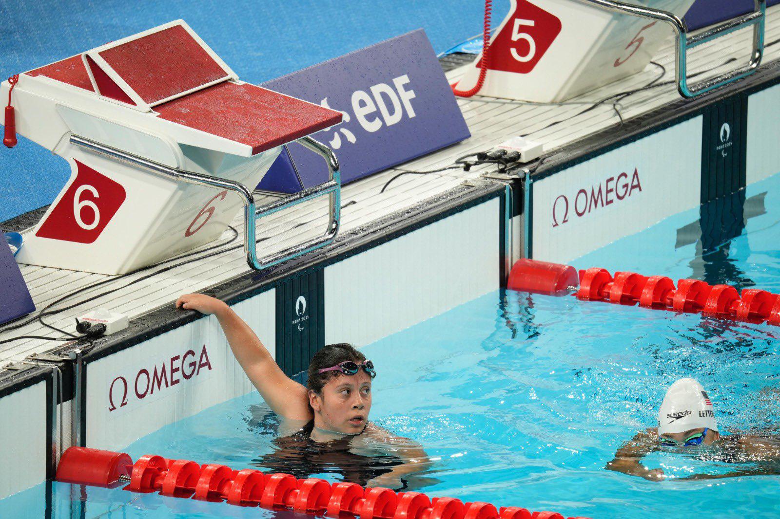 $!Naomi Ortiz y Diego López, disputan las finales sin mayor éxito en la para natación de París 2024