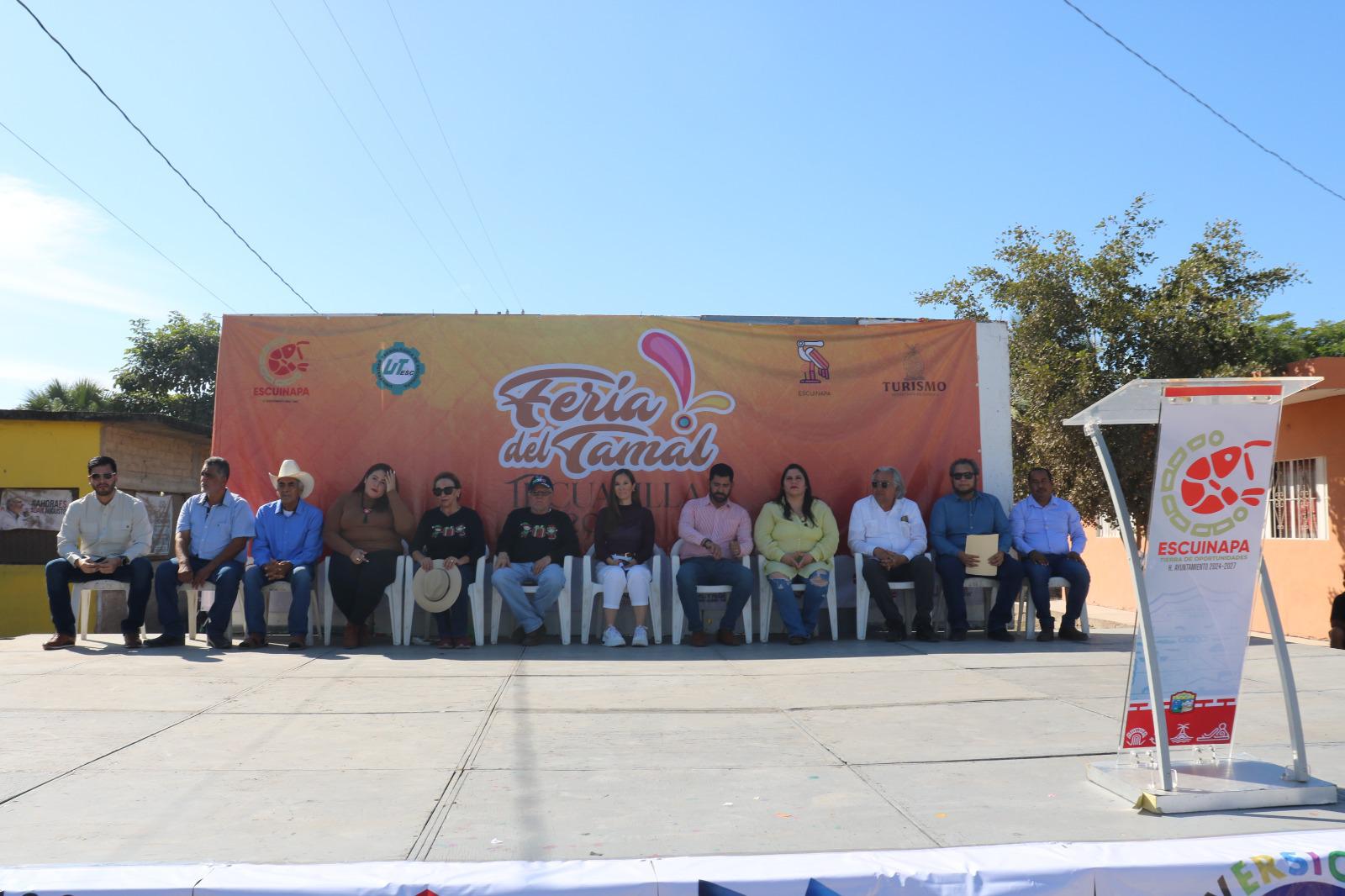 $!Realizan Feria del Tamal en Tecualilla, Escuinapa